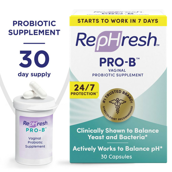 Feminine Care RepHresh Pro-B Probiotic Supplement For Women hero