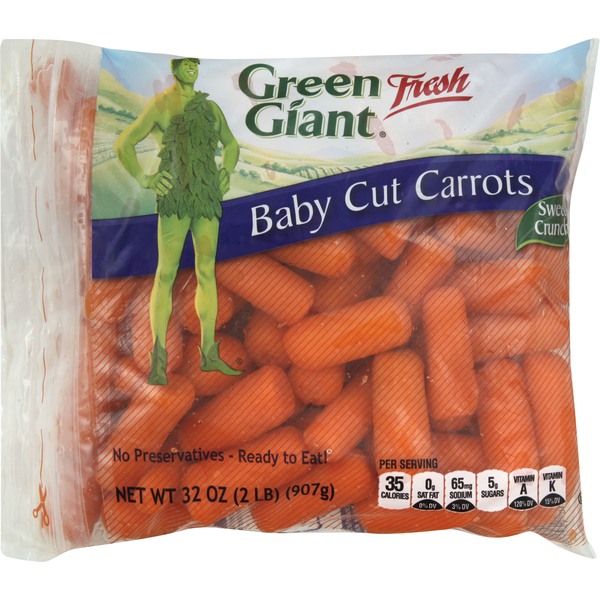 Packaged Vegetables & Fruits Green Giant Carrots, Baby Cut hero