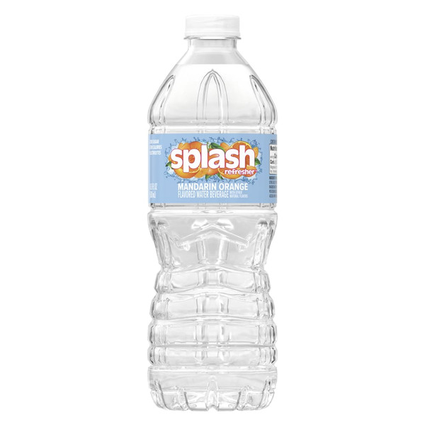 Water, Seltzer & Sparkling Water Splash Mandarin Orange Water Beverage hero