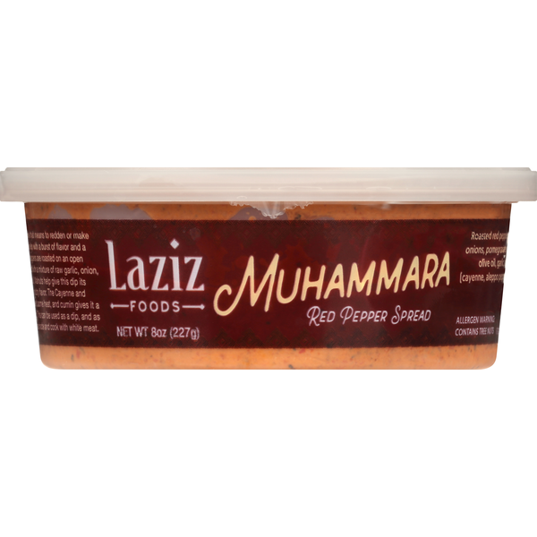 Laziz Foods Red Pepper Spread, Muhammara hero