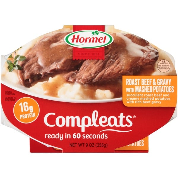 Prepared Meals Hormel Roast Beef Compleats hero