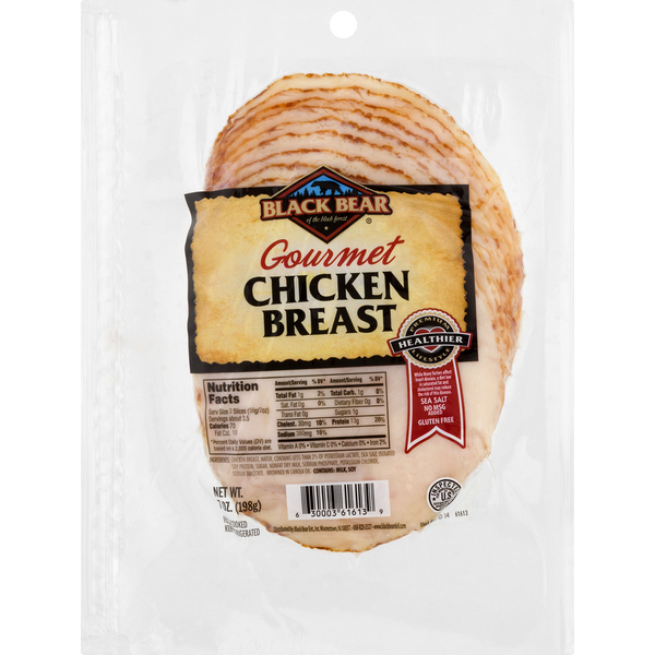 Packaged Meat Black Bear Chicken Breast, Gluten Free, Gourmet hero