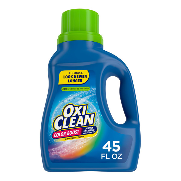 Cleaning Products OxiClean Color Boost Laundry Brightener And Stain Remover Liquid Free hero