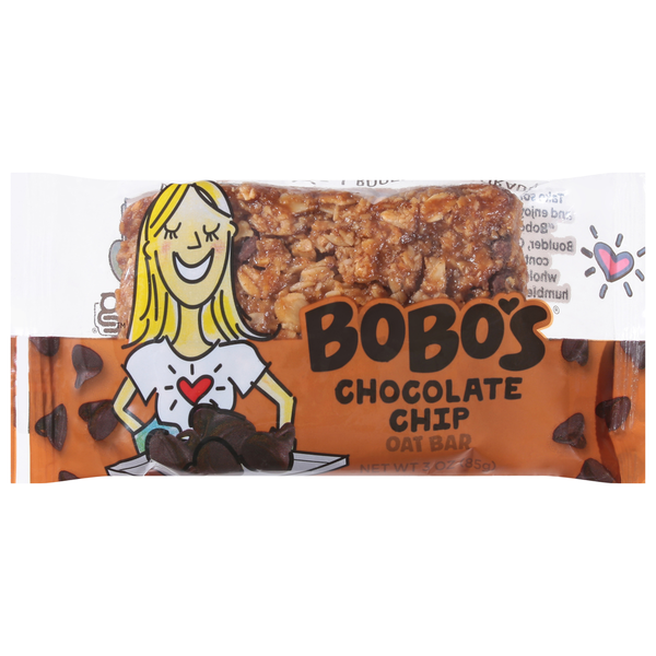 Energy & Granola Bars Bobo's Oat Bar, Chocolate Chip hero