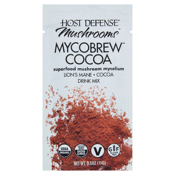 Baking Ingredients Host Defense Drink Mix, Cocoa, MycoBrew hero