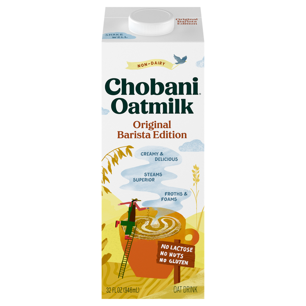 Cocoa & Drink Mixes Chobani Oatmilk, Original Barista Edition hero