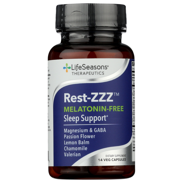 Stress & Sleep Aids LifeSeasons Rest-Zzz Melatonin-Free (Trial Size) hero