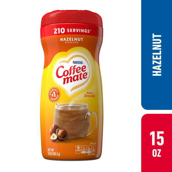 Creamers Coffee mate Hazelnut Powder Coffee Creamer hero