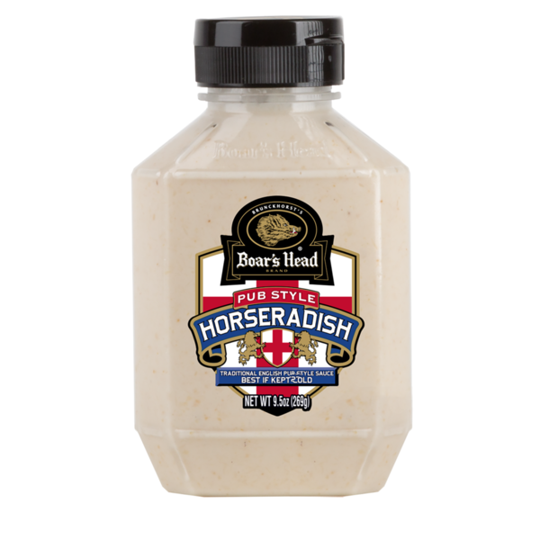 Condiments Boar's Head Pub Style Horseradish Sauce hero