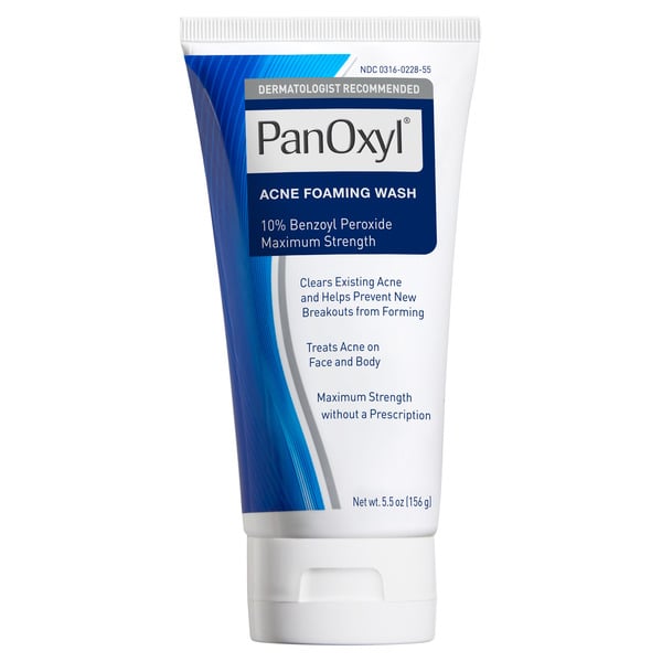 Facial Care PanOxyl Foaming Acne Wash Maximum Strength 10% Benzoyl Peroxide hero