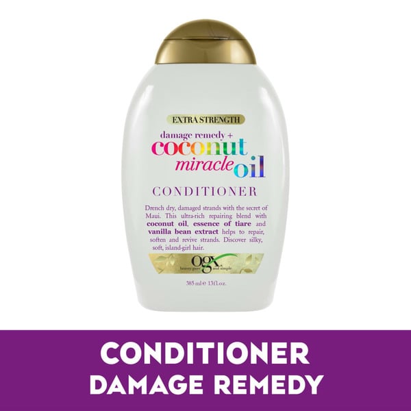 Hair Care OGX Extra Strength Damage Remedy + Coconut Oil Conditioner hero