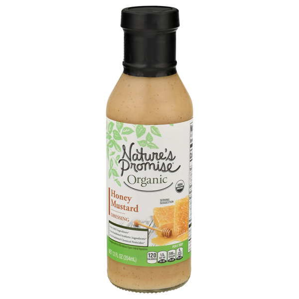 Condiments Nature's Promise Dressing, Honey Mustard hero