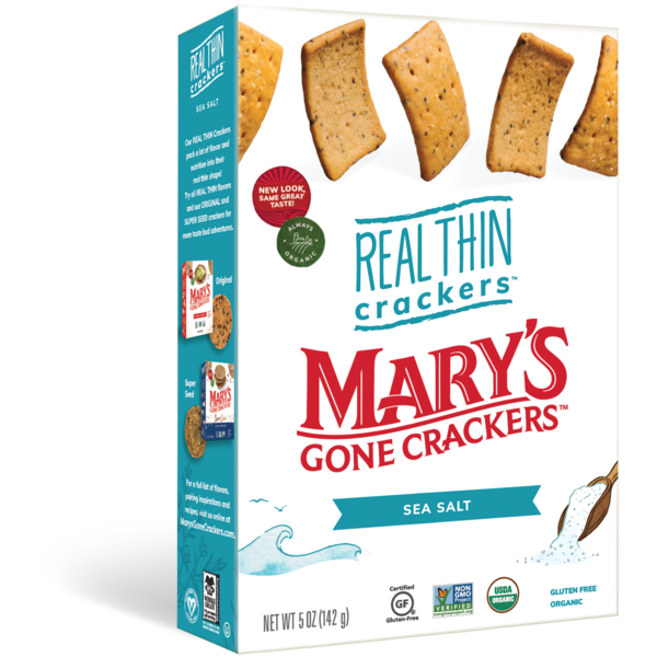 Crackers Mary's Gone Crackers Sea Salt hero