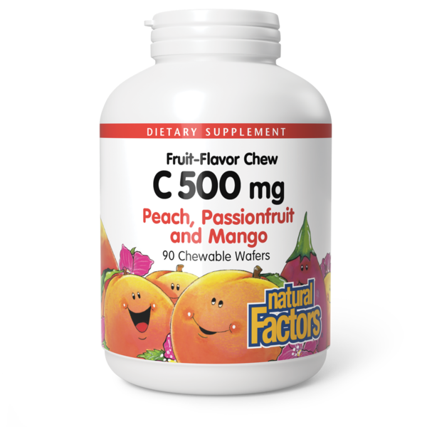 Natural Factors Vitamin C Fruit-Flavor Chew hero