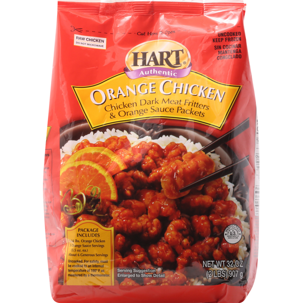 Asian Foods Hart Orange Chicken hero