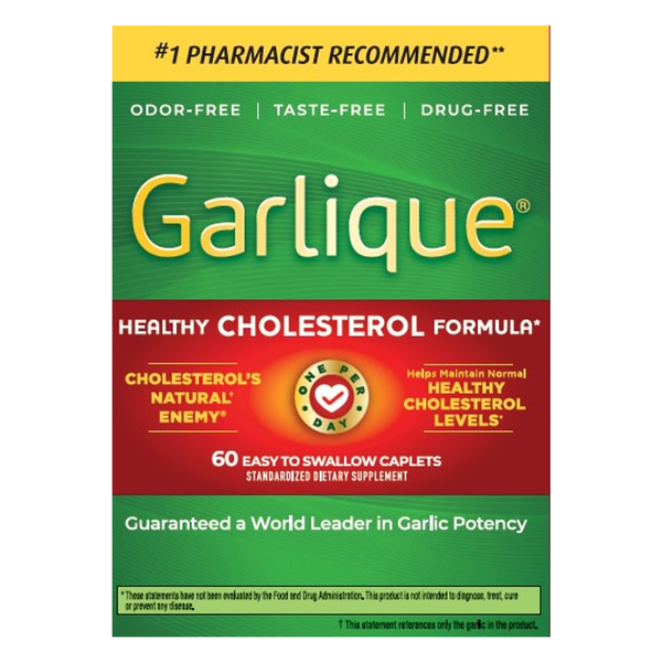 Garlique Cholesterol's Natural Enemy, Caplets hero