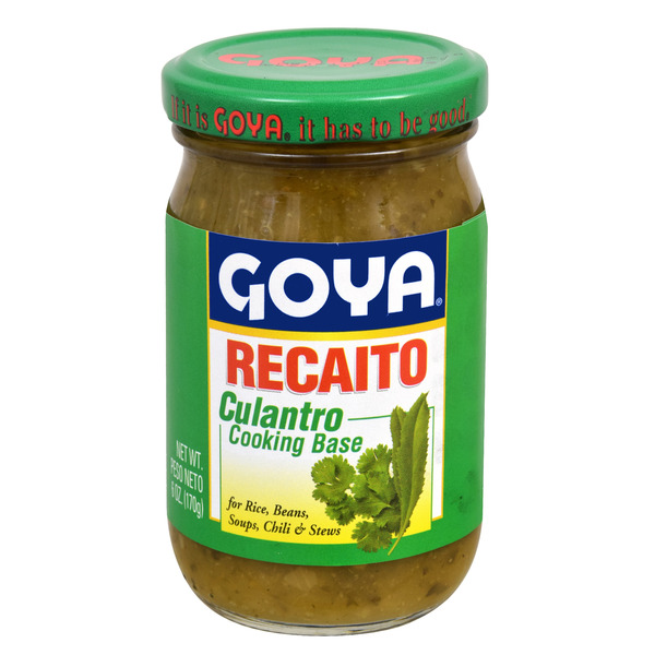 Latino Foods Goya Recaito, Cilantro Cooking Base hero