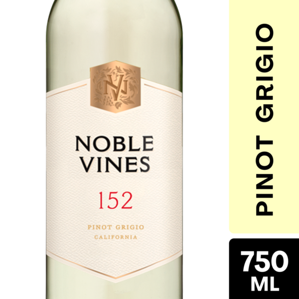 White Wines Noble Vines Pinot Grigio, 152, Monterey County hero