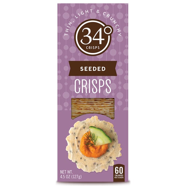 34 Degrees Seeded Crisps hero