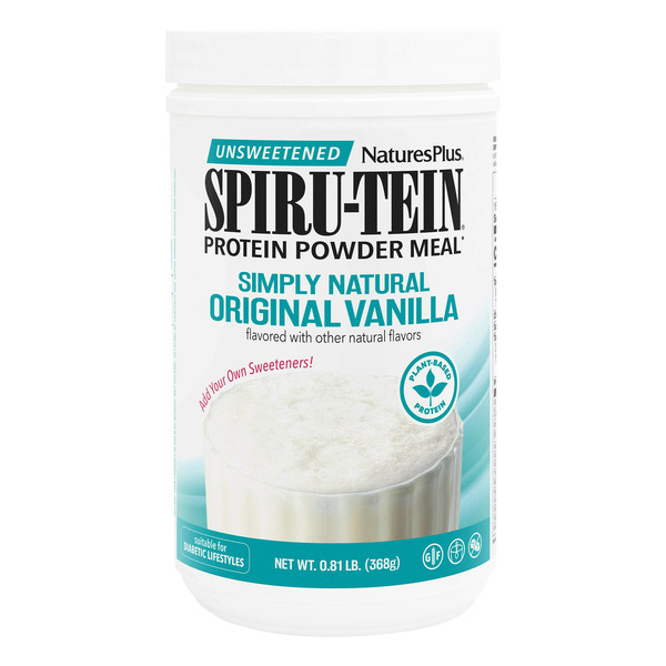 Protein & Meal Replacements NaturesPlus Simply Natural SPIRU-TEIN Shake - Vanilla hero