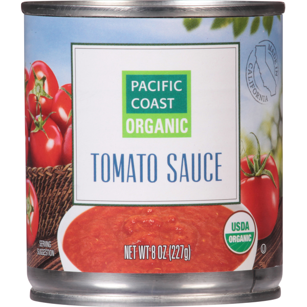 Condiments PACIFIC COAST ORGANIC Tomato Sauce hero