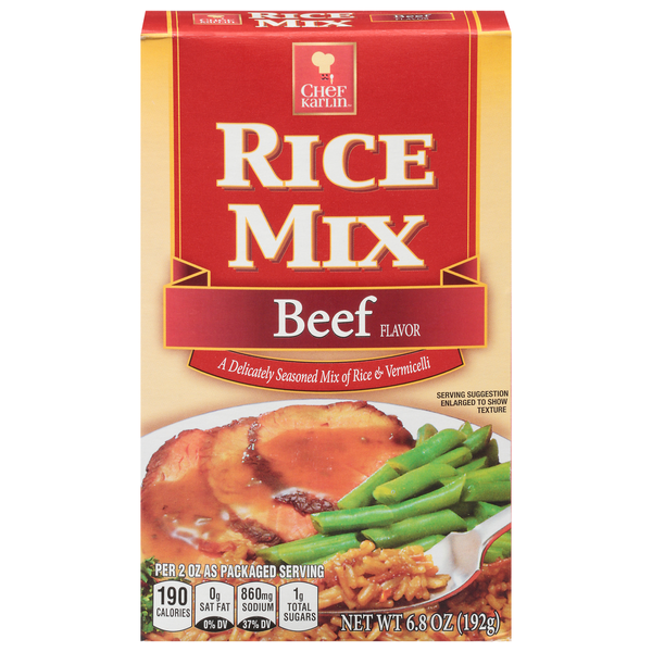 Prepared Meals Karlin Foods Rice Mix, Beef Flavor hero