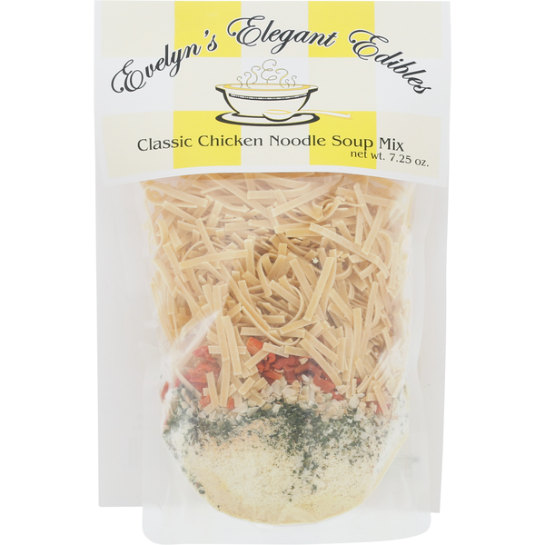 Bulk Soup Mix Evelyn's Elegant Edibles Soup Mix, Classic Chicken Noodle hero