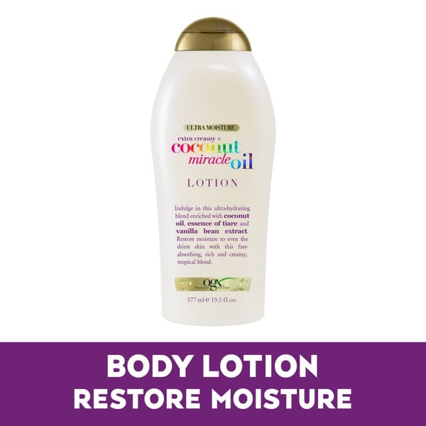 Body Lotions & Soap OGX Extra Creamy + Coconut Miracle Oil Body Lotion hero