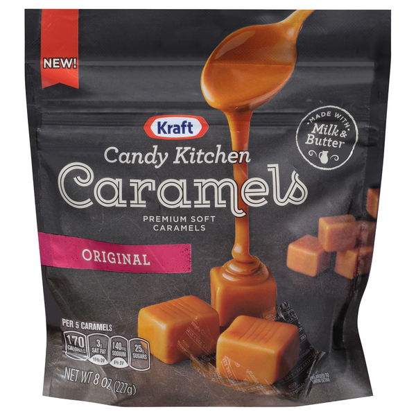 Candy & Chocolate Kraft Caramels, Original hero