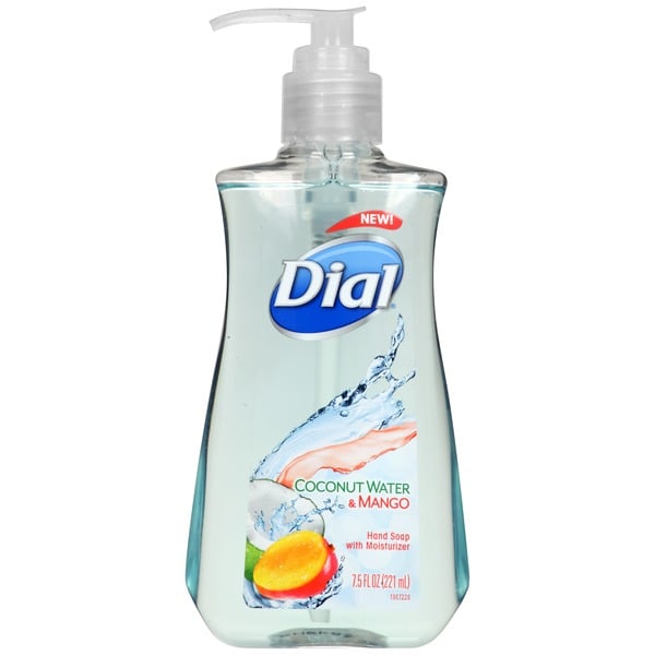 Hand Soap & Sanitizers Dial Liquid Hand Soap, Coconut Water & Mango hero