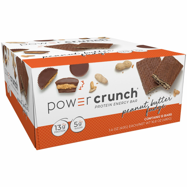 Bars Power Crunch Protein Energy Bar, Peanut Butter Fudge hero