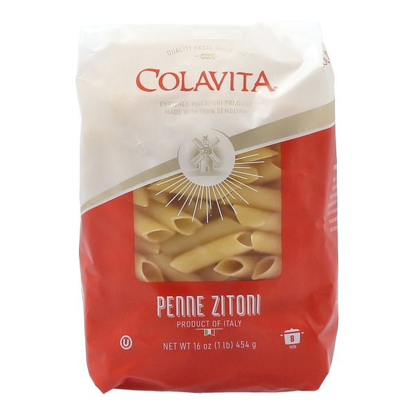 Dry Pasta Colavita Penne Zitone Pasta hero