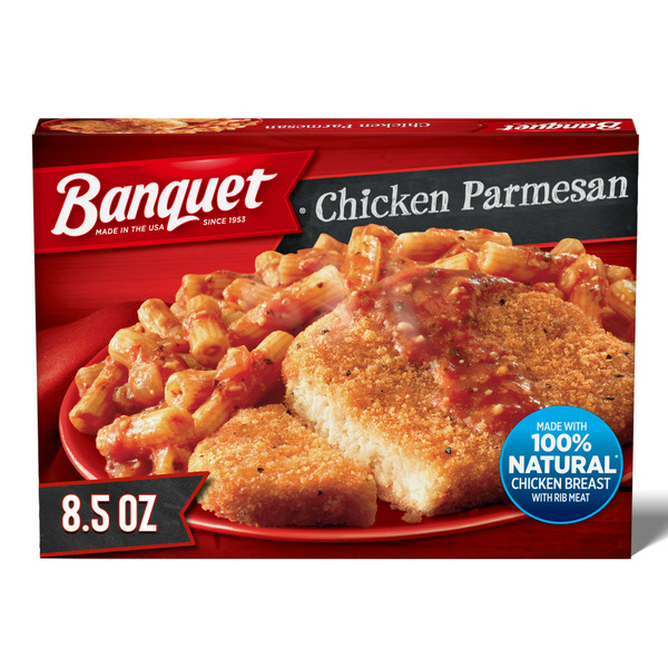 Frozen Meals Banquet Chicken Parmesan, Frozen Meal hero