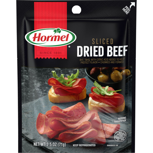 Lunch Meat Hormel Sliced Dried Beef hero