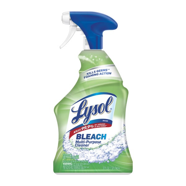 Laundry Lysol Disinfecting All-Purpose Cleaner Spray with Bleach hero