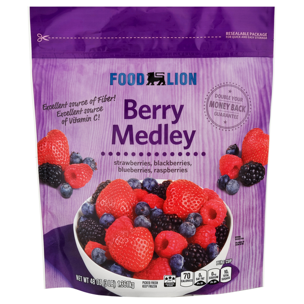 Frozen Produce Food Lion Berry Medley hero