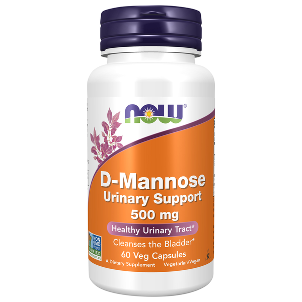 NOW D Mannose 500 mg hero