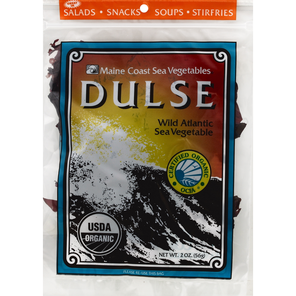 Asian Foods Maine Coast Dulse, Wild Atlantic Sea Vegetable hero