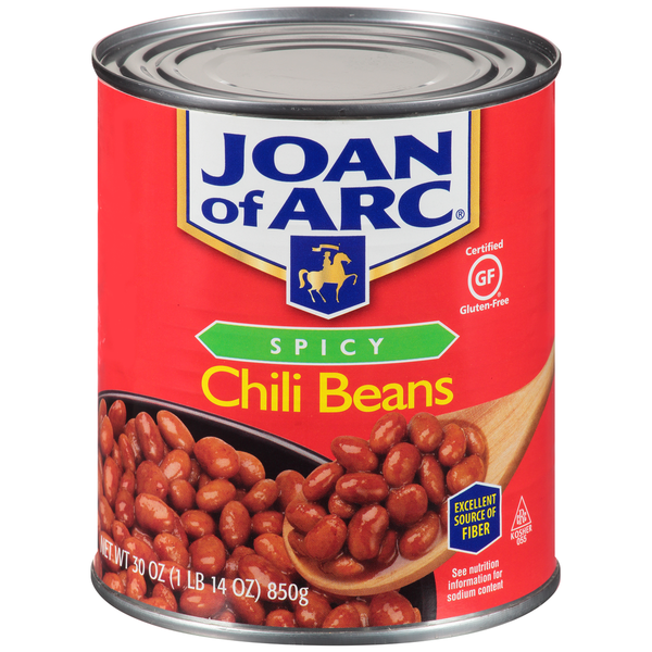 Canned Meals & Beans Joan of Arc Spicy Chili Beans hero