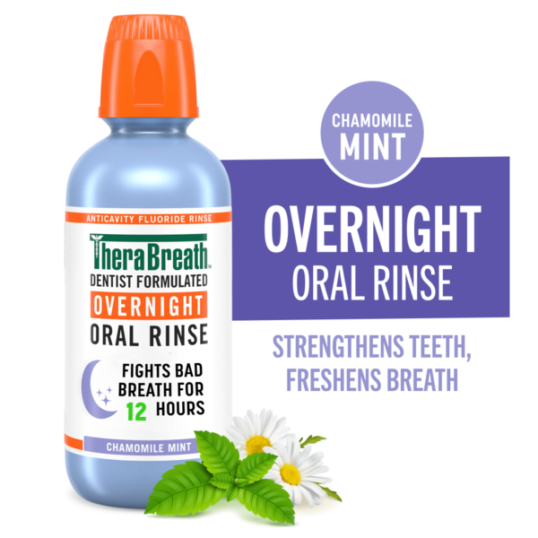 TheraBreath Overnight Mouthwash hero