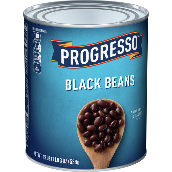 Canned Meals & Beans Progresso Canned Black Beans hero