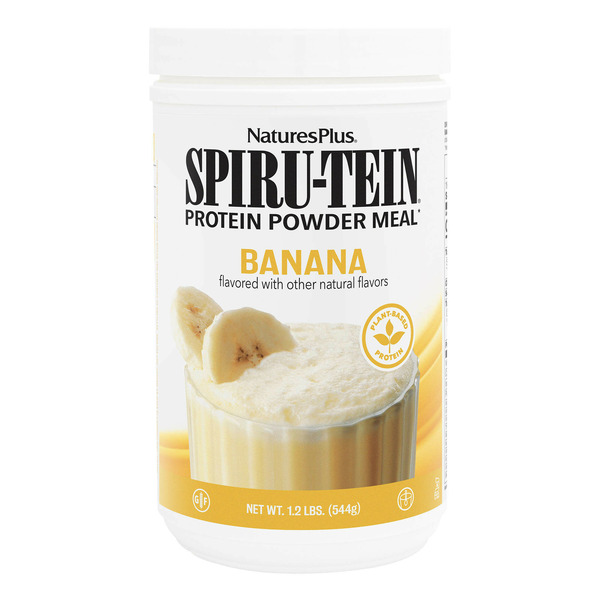 Protein & Meal Replacements NaturesPlus SPIRU-TEIN Protein Powder Meal - Banana hero