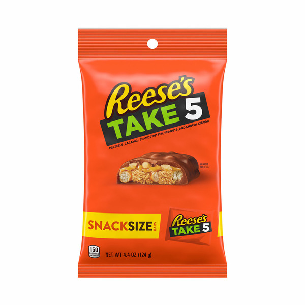 Reese's Pretzel, Peanut and Chocolate Snack Size Candy hero