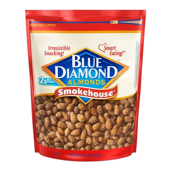 Nuts, Seeds & Dried Fruit Blue Diamond Almonds, Smokehouse hero