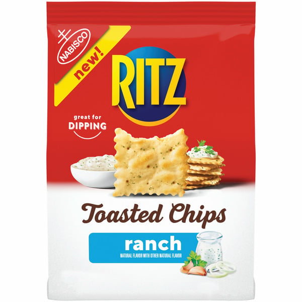 Ritz Toasted Chips Ranch Crackers hero