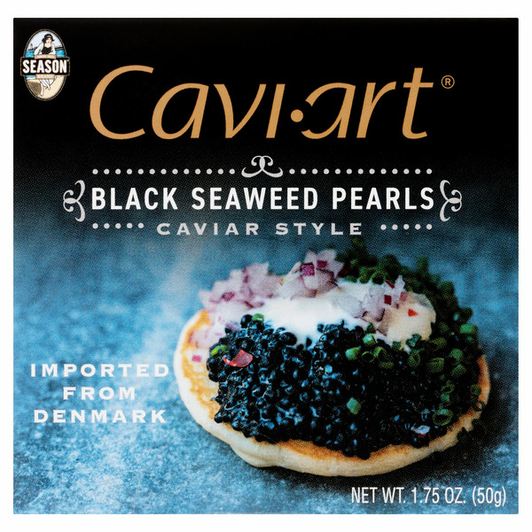 Season Brand Cavi-art Black Caviar Style Seaweed Pearls hero