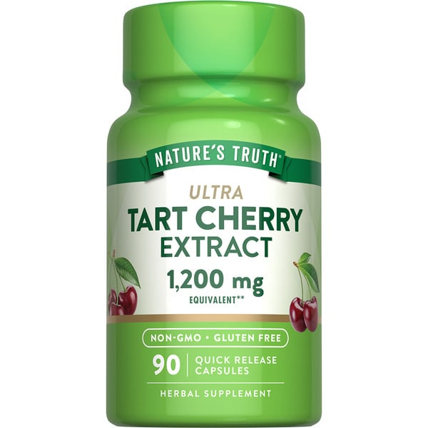 Supplements Nature's Truth Tart Cherry Extract Capsules hero