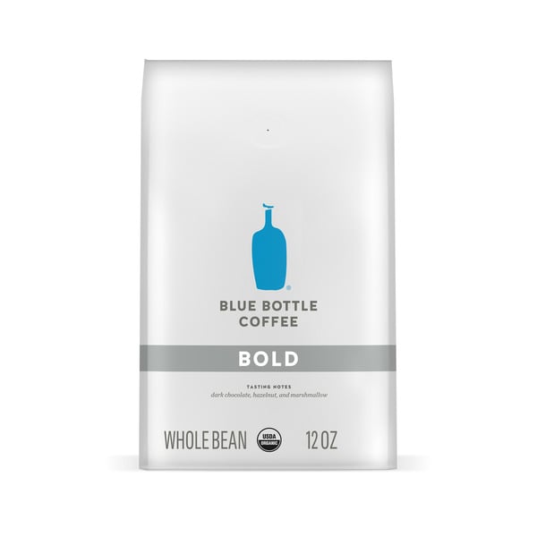 Juice & Nectars Blue Bottle Bold Dark Roast Whole Bean Coffee hero