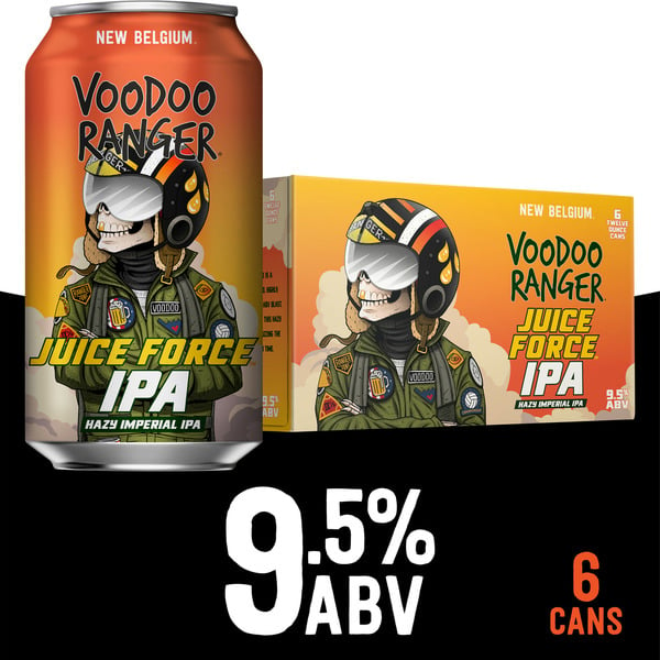 Beers & Coolers New Belgium Brewing Juice Force Hazy Imperial IPA hero