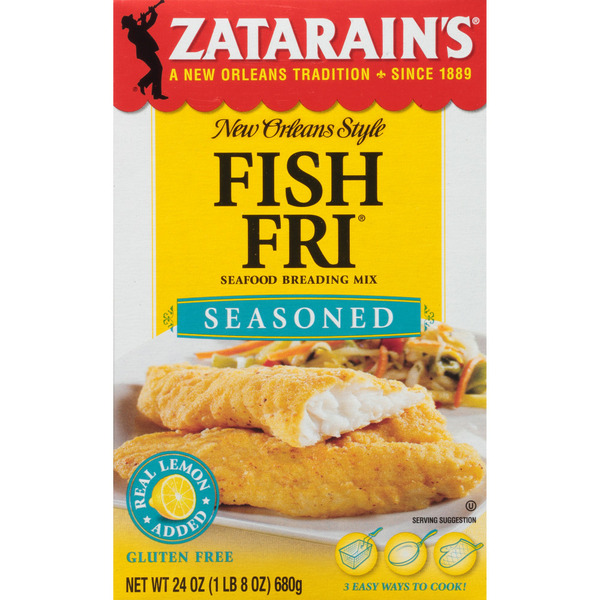 Prepared Meals Zatarain's Seasoned Fish Fri hero